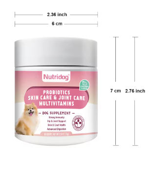 Daily Probiotic Multivitamin Chews for Dogs – Chicken Flavor